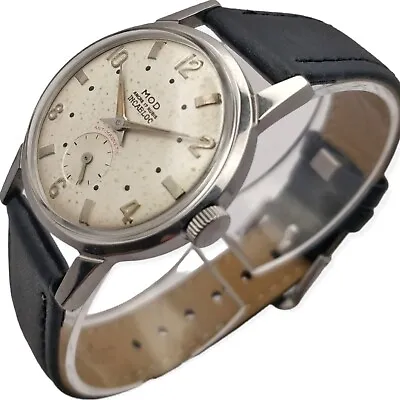 Mod 1 1/4in 1950s Cal Mechanical Cupillard 233 Lebrocantheure Watch Vintage • $137.73