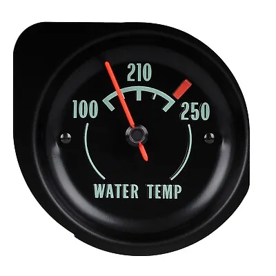 1968-1971 Corvette C3 Water Temperature Gauge Luminescent Green Graphics • $89.95