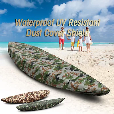 Professional Universal Kayak Cover Canoe Boat Waterproof  Resistant Dust K7K1 • $47.15