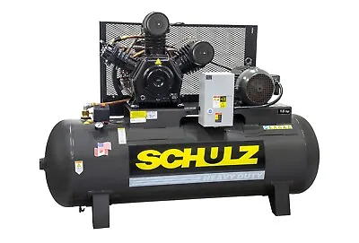 Schulz Air Compressor 15hp 3-phase 120 Gallons Tank 208-230-460 Volts • $4934