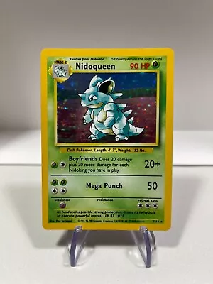 Nidoqueen Pokemon Jungle WoTC 7/64 Holo Rare No Symbol Misprint • $18.99