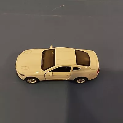 2015 White Ford Mustane Diecast Model Car • $3.99