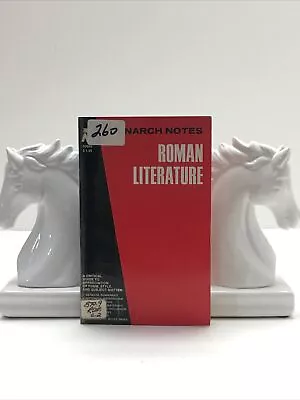 Monarch Notes: Roman Literature • $9