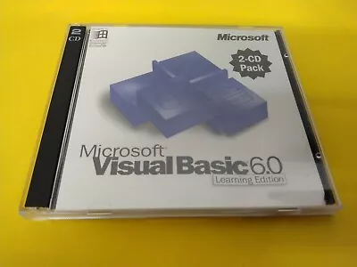 Microsoft Visual Basic 6.0 Learning Edition 2 CD  Windows 95/98/NT 4.0 • $44.79