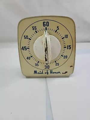 Maid Of Honor ~ Kitchen Timers - Vintage ~ Lux Clock Mfg.  ~ See Description ~ • $14.88