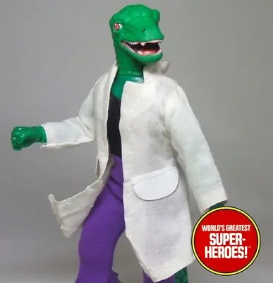 Mego WGSH Lizard Lab Coat Reproduction For 8  Action Figure Custom Parts Lot • $10.99