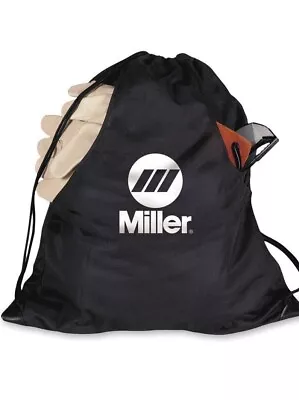 Miller Logo Draw String Helmet Bag Dark Blue 770250 • $12