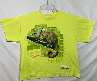 Discovery Chanel Chameleon Facts M T-Shirt Kids Youth Children’s Costume Change • $13.46