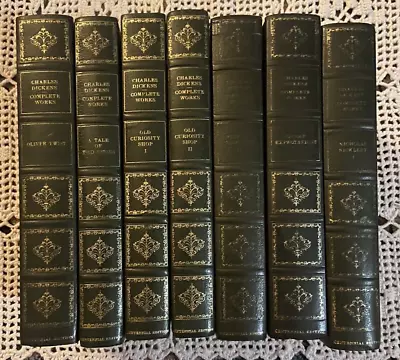 7 X Charles Dickens Heron Vintage Books Centennial Editions Decorative Spines • £45