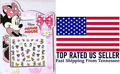 Minnie Mouse Nail Art Disney Fingernail Stickers Mickey Mouse Donald Daisy Duck • $3.49