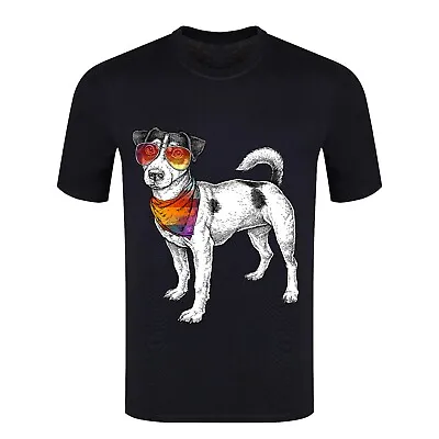 £14.99 • Buy Hipster Style Jack Russell Cute Style Men's O-Neck Classic Fitted Top T-Shirts