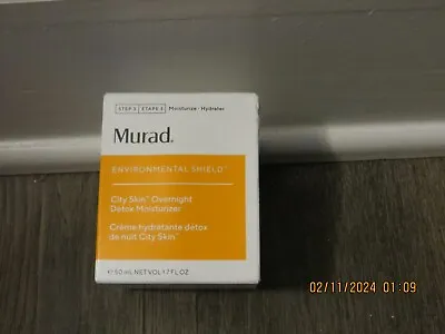 Brand New Murad Enviromental Shield Detox Unisex Moisturizer -  1.7 Fl Oz • $45