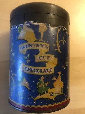 £12 • Buy Vintage Cadbury's Drinking Chocolate Tin
