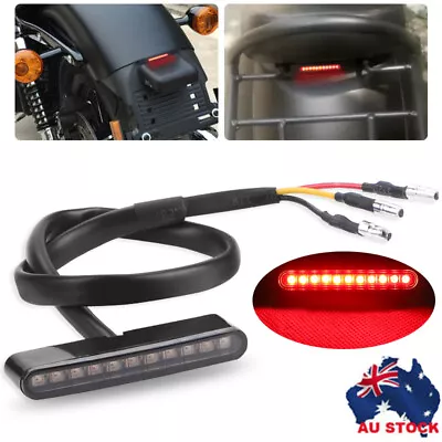 Motorcycle 11 LED Brake Tail Light Rear Stop Fender Lamp Universal Motorbike 12V • $17.05