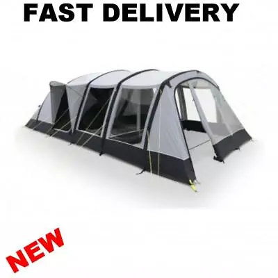 £1234.99 • Buy New 2021 Kampa Croyde 6 TC Man Person Berth Inflatable Large Family Tent