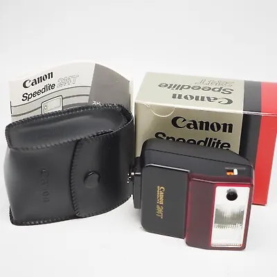 Canon 244T Speedlight Camera Flash Unit Boxed Fits T90 T60 T80 EOS RT A-TTL F001 • £14.99