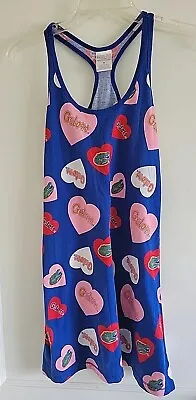 Sideline Apparel Florida Gators Valentine's Nightgown Sundress In Size Women's M • $18.95