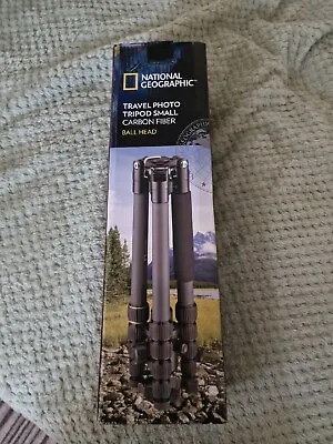 £81 • Buy National Geographic Travel Photo Tripod Small Carbon Fiber Ball Head