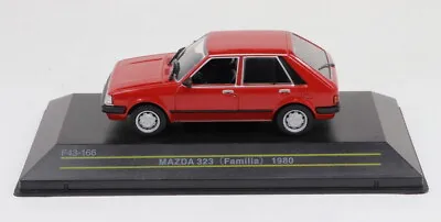 First 43 1/43 Mazda 323 (Familia) 1980 Red Overseas Specification Finished Japan • $52.98