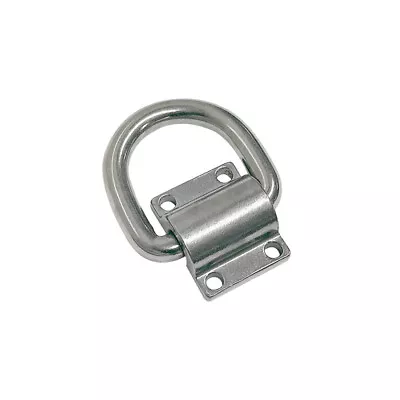 Marine Boat Stainless Steel 316 1/2  Bolt-On Lashing Ring D-Ring Anchor Tie Down • $29.50