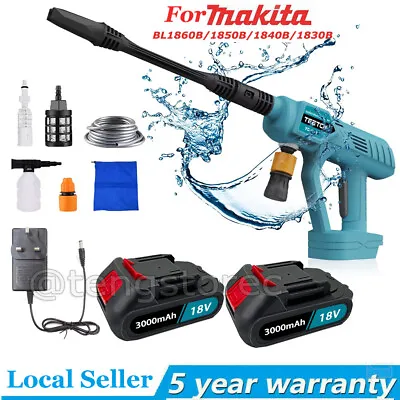 £21.05 • Buy For Makita Cordless Car High Pressure Washer Jet Water Wash Cleaner Gun 3Ah LXT
