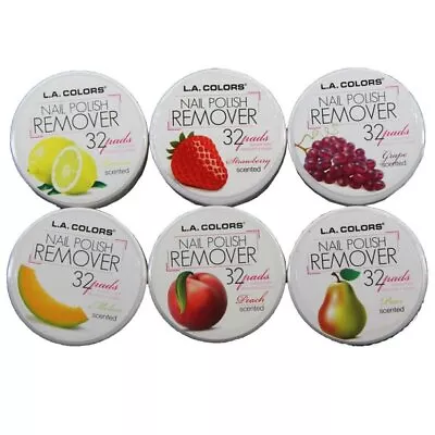 L.A. Colors Nail Polish Remover Pads - 32 Count - Acetone Free - *6 SCENTS* • $1.75