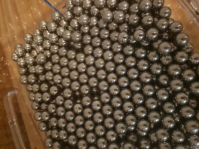 New 1/2  Inch Stainless Steel Loose Bearing Balls 440 New (10 Per Order) SS G50 • $4.99
