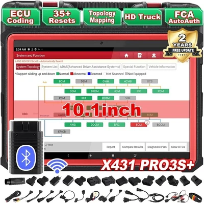 $969 • Buy 2023 LAUNCH X431 PRO3S+ PRO5 Car OBD Diagnostic Scanner Bidirectional Key Coding