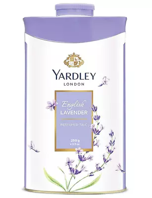 Yardley London English Lavender Perfumed Deodorizing Talc Talcum Powder 100gm • £7.89