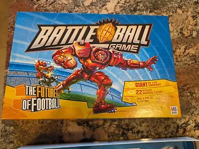 Battle Ball The Future Of Football Board Game By Milton Bradley Complete! • $10