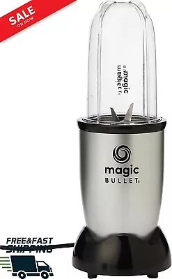 £32.99 • Buy NutriBullet MBR-0409 Magic Bullet 4pc Blender Mixer & Food Processor Silver
