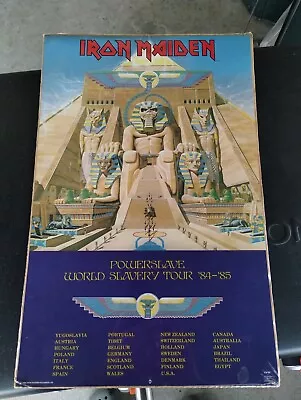 Iron Maiden Vintage Power Slave  Poster. • $40