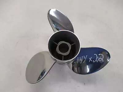 Evinrude Johnson Viper Propeller 14 1/4  X 22  P Stainless Steel 763924 Boat • $279.96