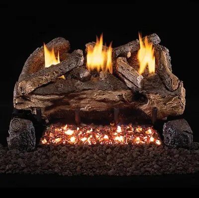 Real Fyre 24  Vent Free Evening Fyre Split SEE-THRU Logs (logs Only) • $518.40