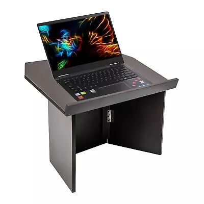 $99 • Buy Portable Tabletop Podium Folding Presentation Lectern Laptop / Book Stand School