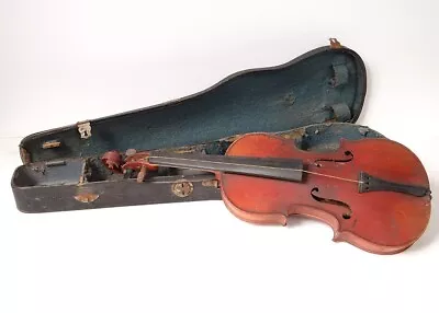 Violin Full Signed A.Salvator Heb. Paris Mirecourt French Violin Xixè Twentieth • $627.92