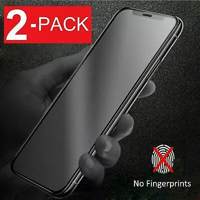 Matte Tempered Glass Screen Protector For IPhone 7 8 11 12 13 14 15 Plus Pro Max • $7.05