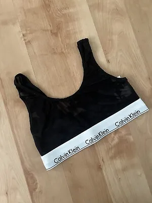 Calvin Klein Mesh Bralette Size S • £7