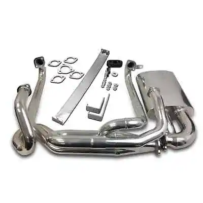 $653.42 • Buy AA 1-5/8 Inch Stainless Sidewinder Exhaust System For VW Type 1 - 251-58-SS