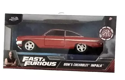 New Jada Fast & Furious ~ Dom's Chevrolet Impala ~ Die Cast Metals • $35.10