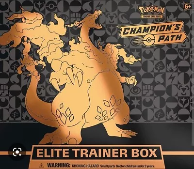$95 • Buy Pokémon Champions Path ETB Elite Trainer Box Factory Sealed