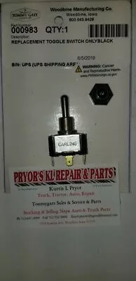 Tommy Gate 000983 Replacement Toggle Switch Only  • $30