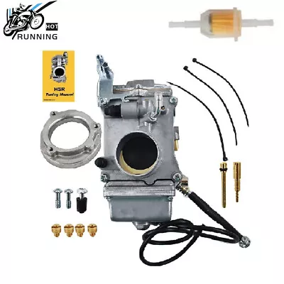 Carburetor For TM42-6 Mikuni HSR42 XLH1200 42mm Harley Davidson EVO Twin Cam • $97.23