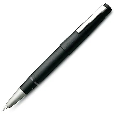 Lamy 2000 Fountain Pen Black Extra-Fine Nib (L01-EF) 4000017 • $147