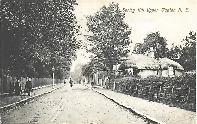 Upper Clapton. Spring Hill # 1714 By Charles Martin.  • £12