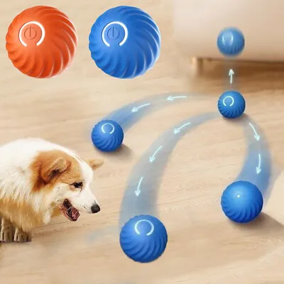 Automatic Rolling Ball Smart Cat Dog Toy Electric Pet Self-moving Kitten Game • $15.99