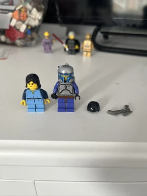 £165 • Buy Lego Jango Fett & Boba Fett Mini Figures Set 7153 Slave 1 Star Wars Near Mint