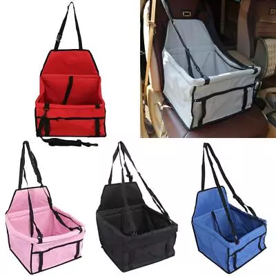 Travel Accessories Booster Seat Pet Safety Bag Pet Carrier Bag Car Carrier Seat • £35.06