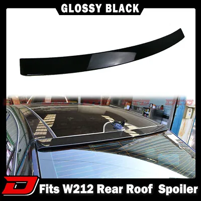 ! Fit For Mercedes BENZ W212 4D REAR ROOF SPOILER WING PAINTED Glossy Black • $108