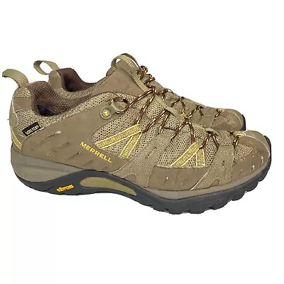 Merrell Siren Sport Gore-Tex XCR Womens Size 7.5 Brindle Hiking Shoes Vibram • $31